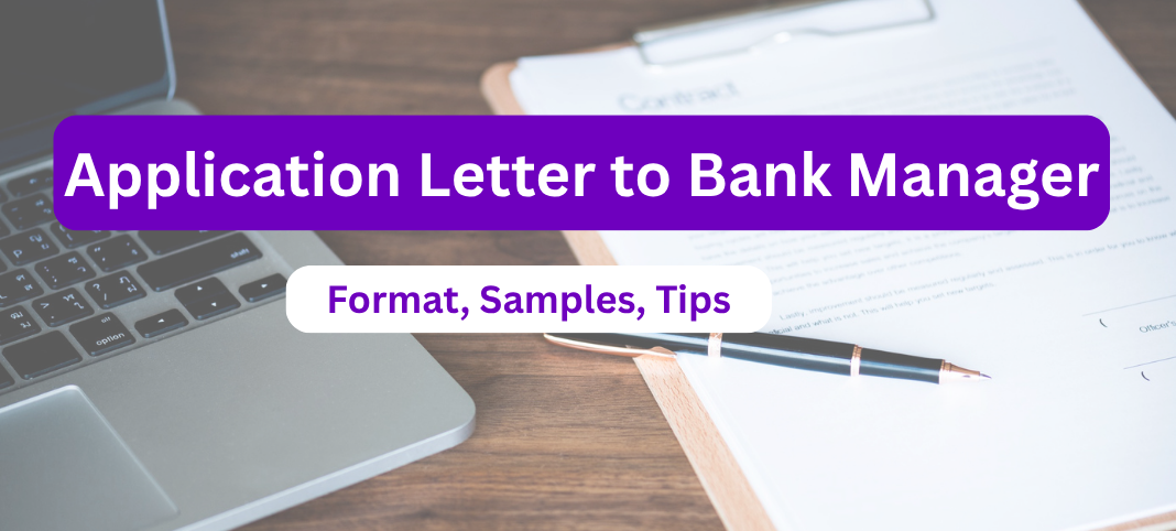 Formal Letter to the Bank Manager