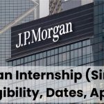 front view of JP Morgan building ; concept of JP Morgan Internship Singapore
