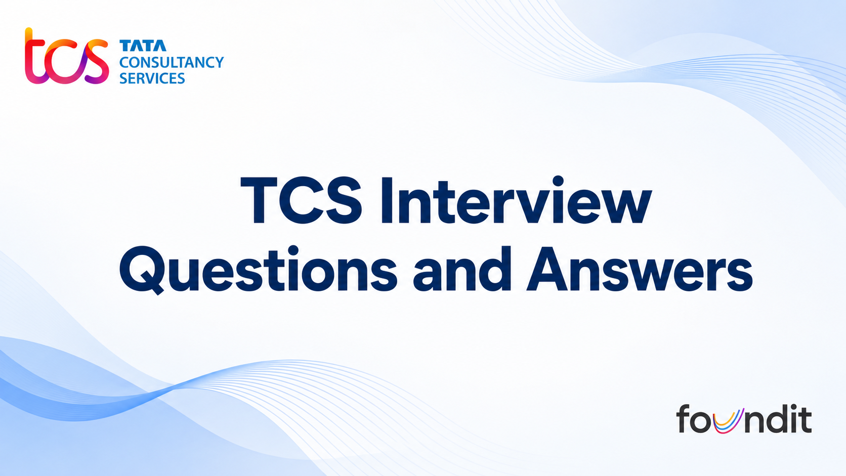 TCS Interview Questions